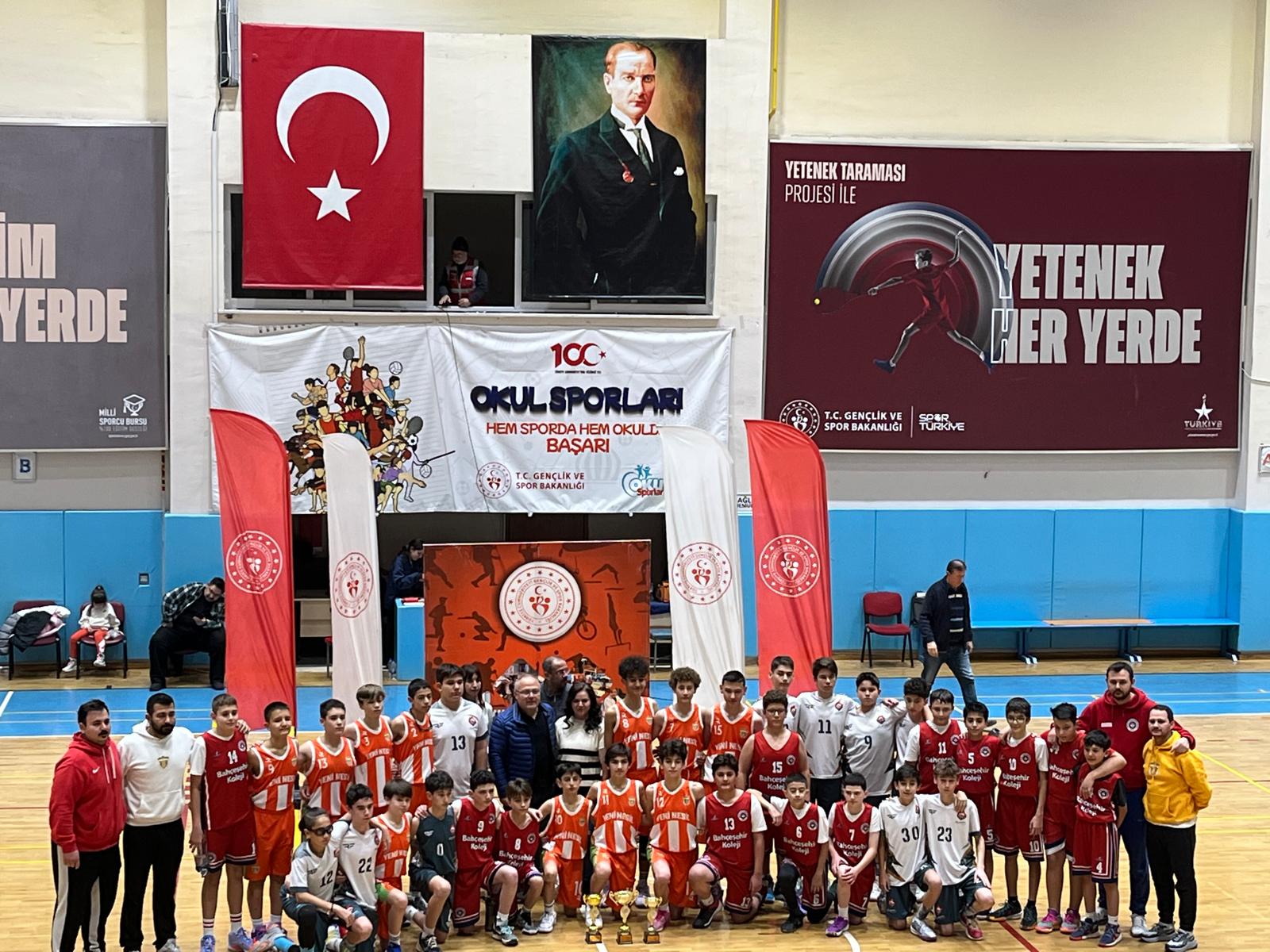 Afyonkarahisar’da U14 Basketbol Ligi Tamamlandı