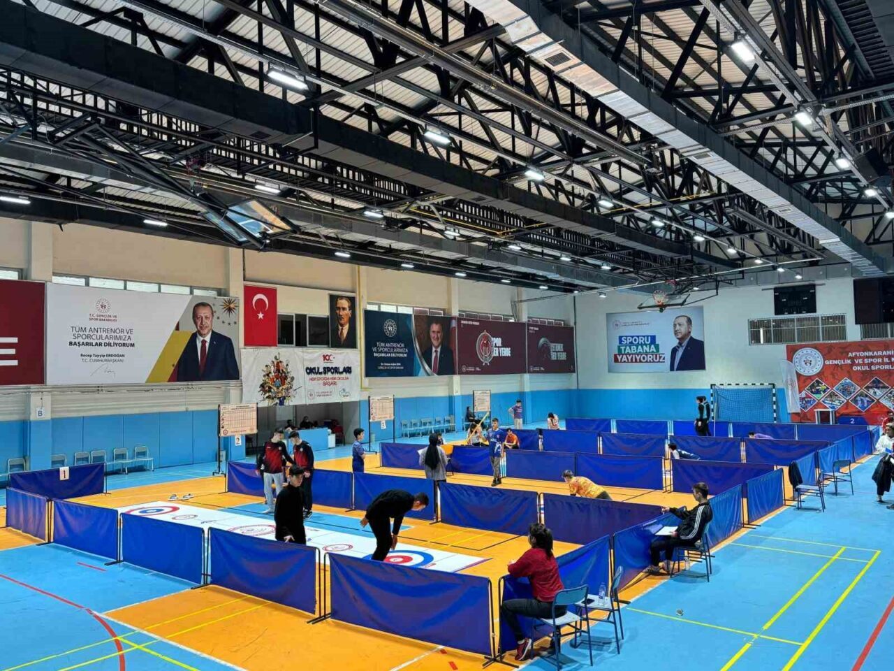 Floor Curling İl Birinciliği Müsabakaları Sonuçlandı