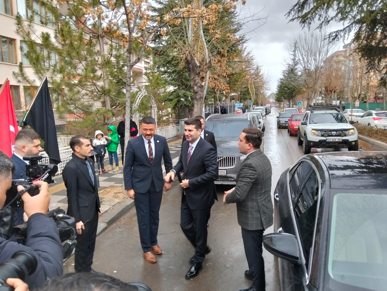 Ülkü Ocakları Genel Başkanı Ahmet Yiğit Yıldırım, Afyon’da düzenlenen basın