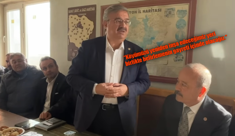 AK Parti Afyonkarahisar Milletvekili İbrahim Yurdunuseven, AFAD İl Müdürlüğü tarafından