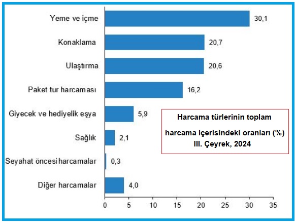 TÜİK’in açıkladığı 2024 yılının üçüncü çeyreğine ilişkin Hanehalkı Yurt İçi