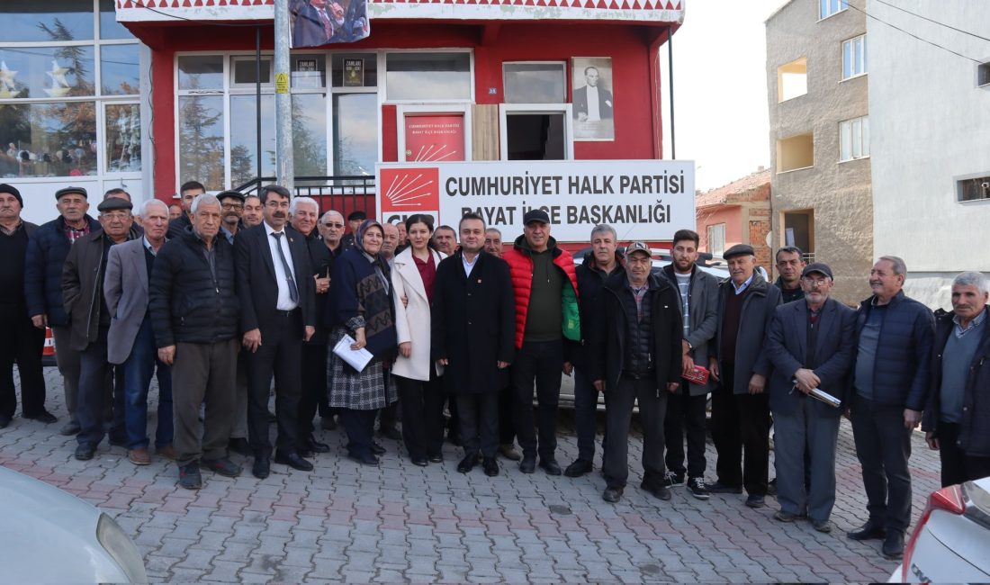 Cumhuriyet Halk Partisi (CHP) Afyonkarahisar İl Başkanı Faruk Duha Erhan