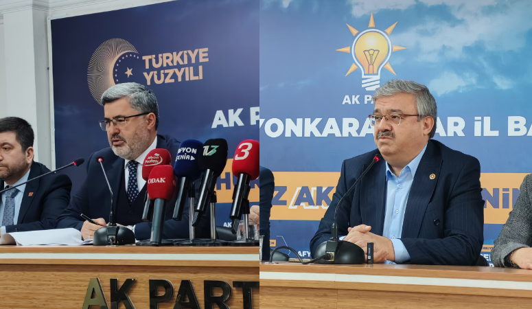 AK PArti Afyonkarahisar İl Başkanlığı’nın haftalık olarak düzenlenen basın toplantısı