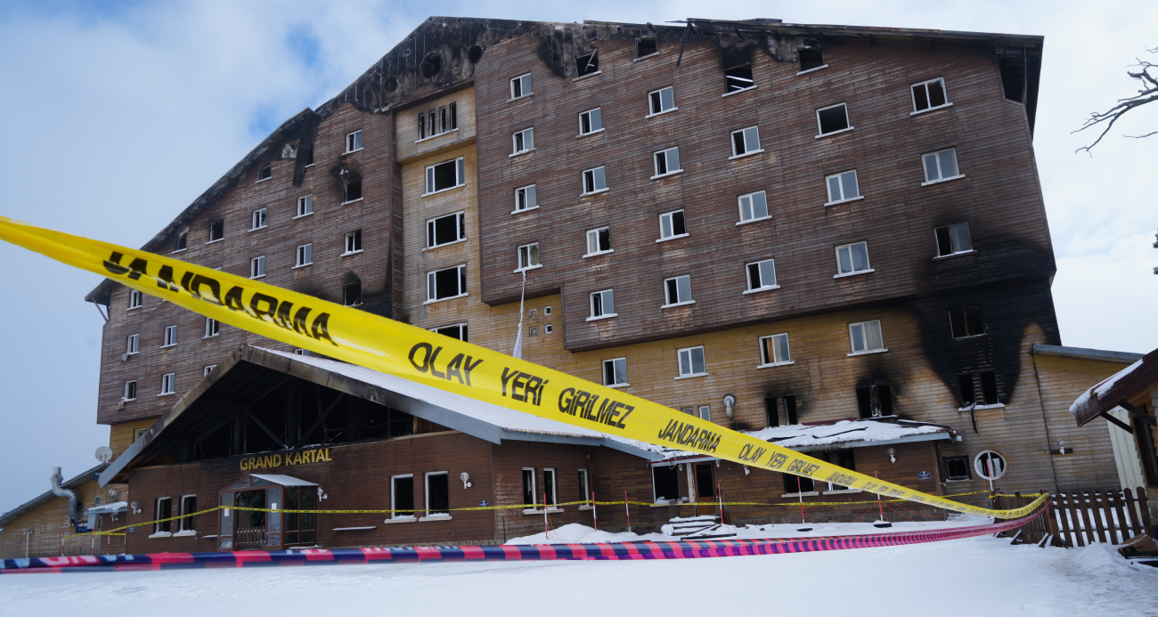 Bolu’daki Grand Kartal Otel’de 78 kişinin hayatını kaybettiği yangın faciasının