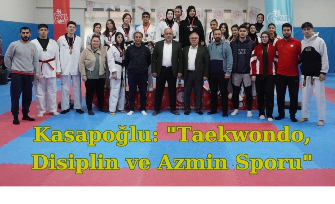 Afyonkarahisar’da düzenlenen Okul Sporları Genç Kızlar ve Erkekler Taekwondo Müsabakaları,