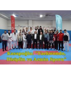 Afyonkarahisar’da düzenlenen Okul Sporları Genç Kızlar ve Erkekler Taekwondo Müsabakaları,