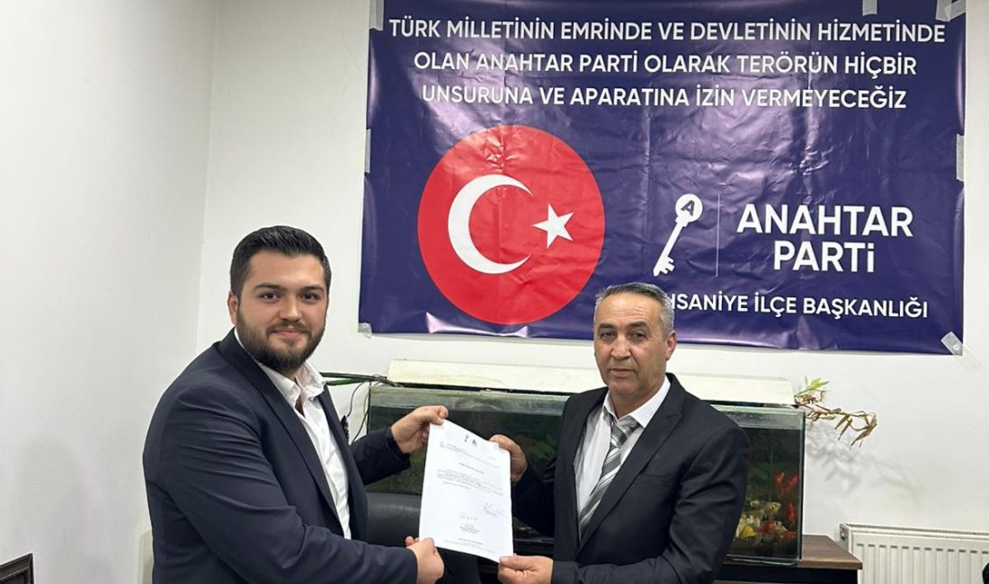 Anahtar parti, de ilçe başkanları belli olmaya başladı İhsaniye ilçe