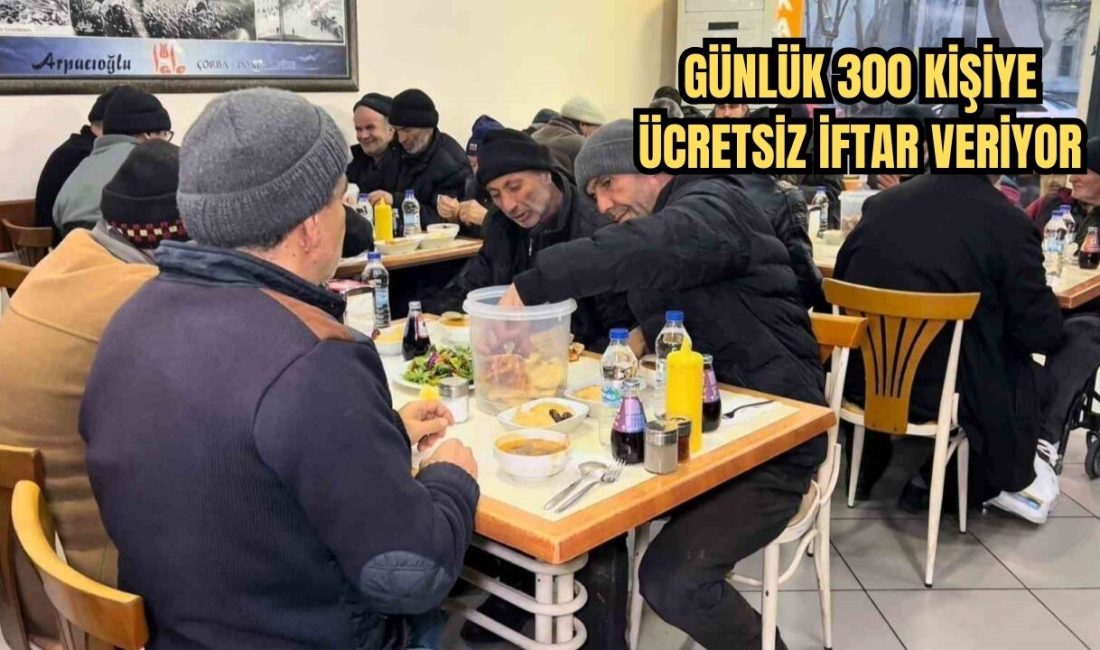 Afyonkarahisar’da yaklaşık 40 yıldır faaliyet gösteren restoran her yıl Ramazan